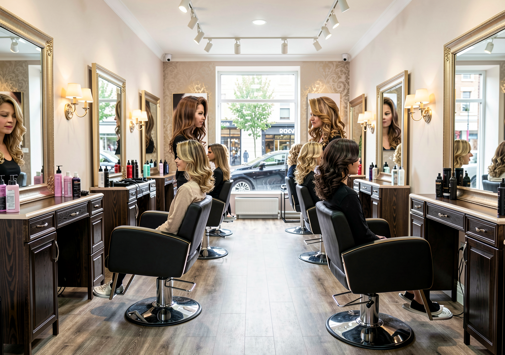 Interno del salone Glam Hair Style